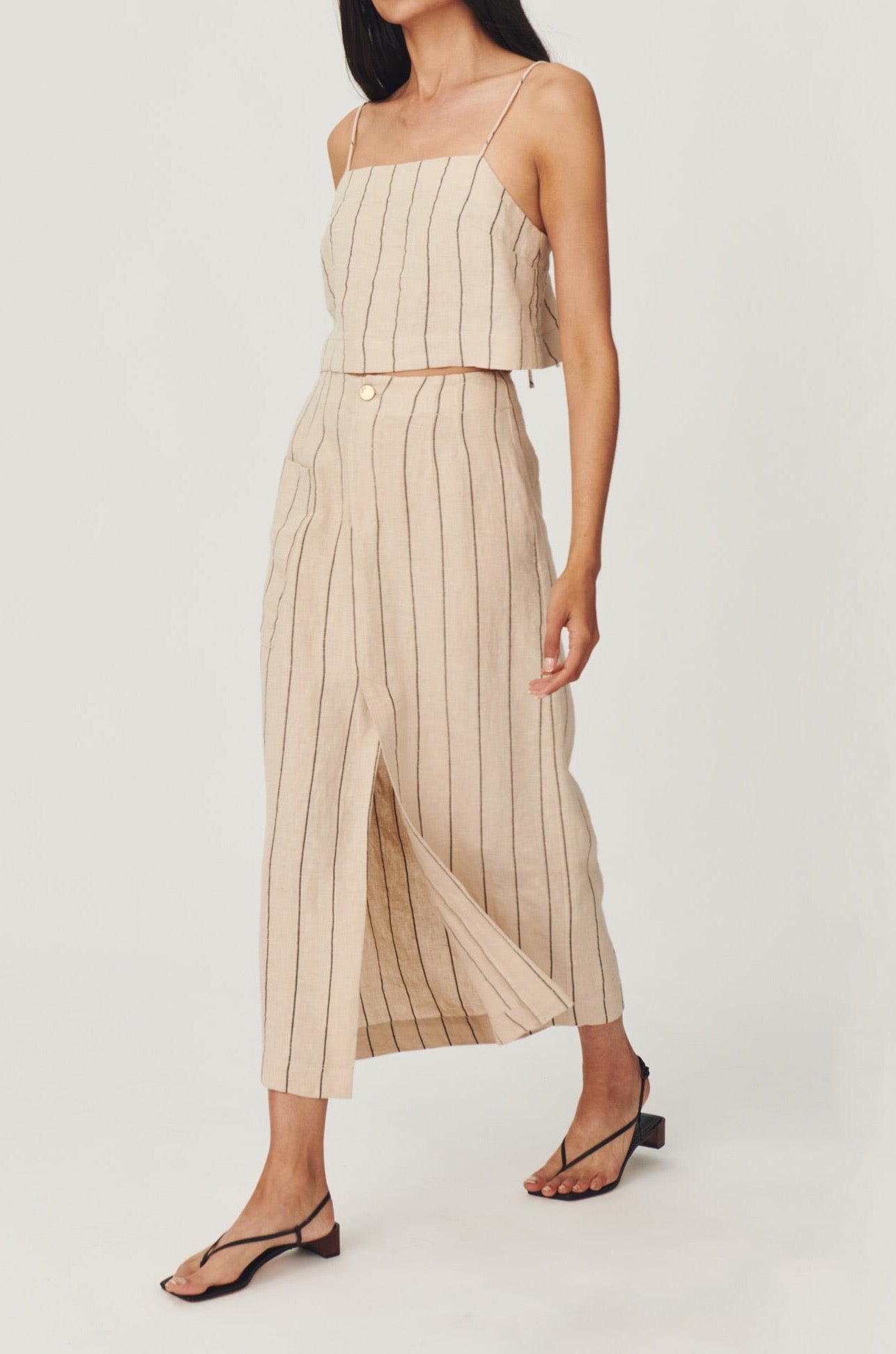 Midi jumpsuit clearance skirt