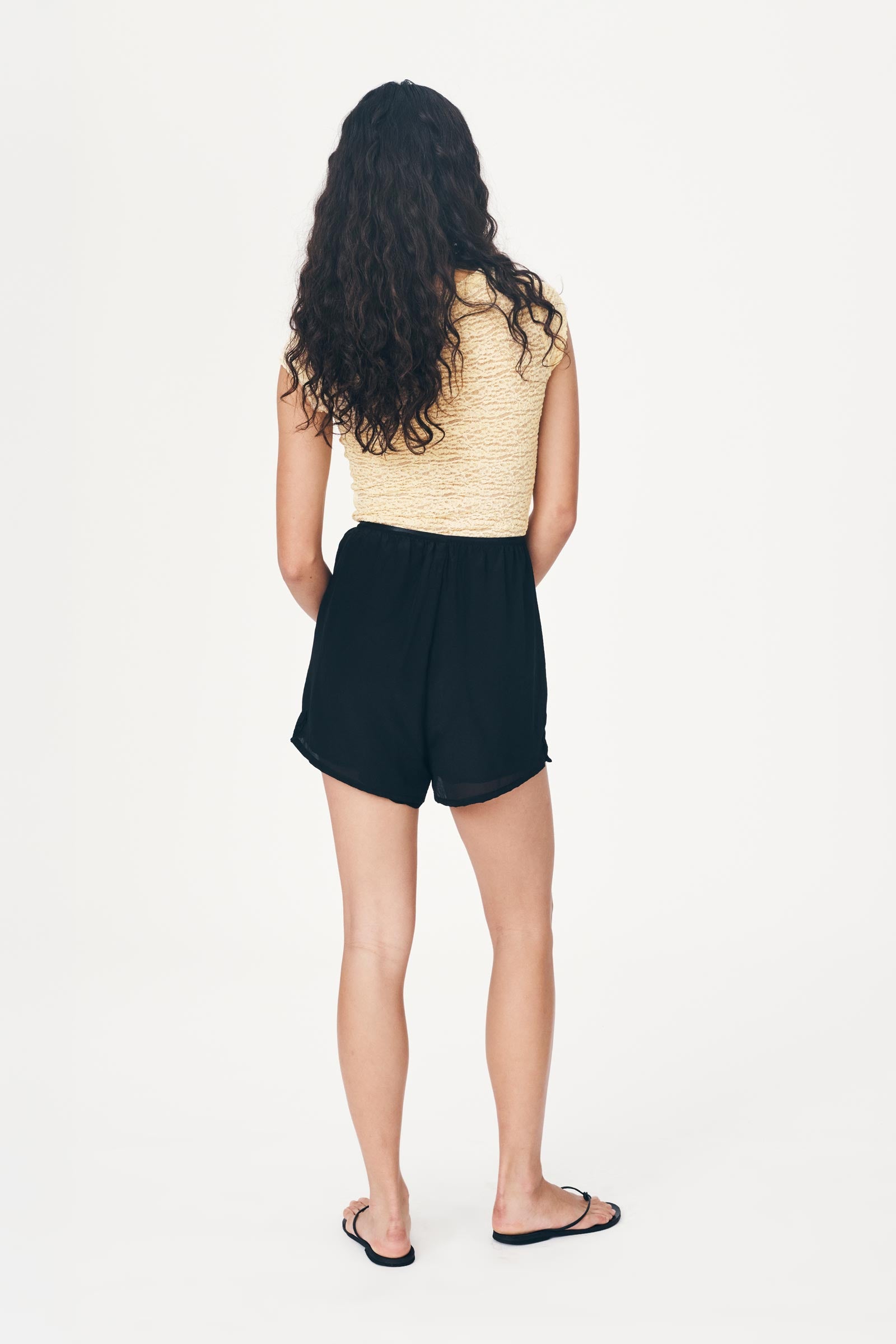 Bette Silk Shorts