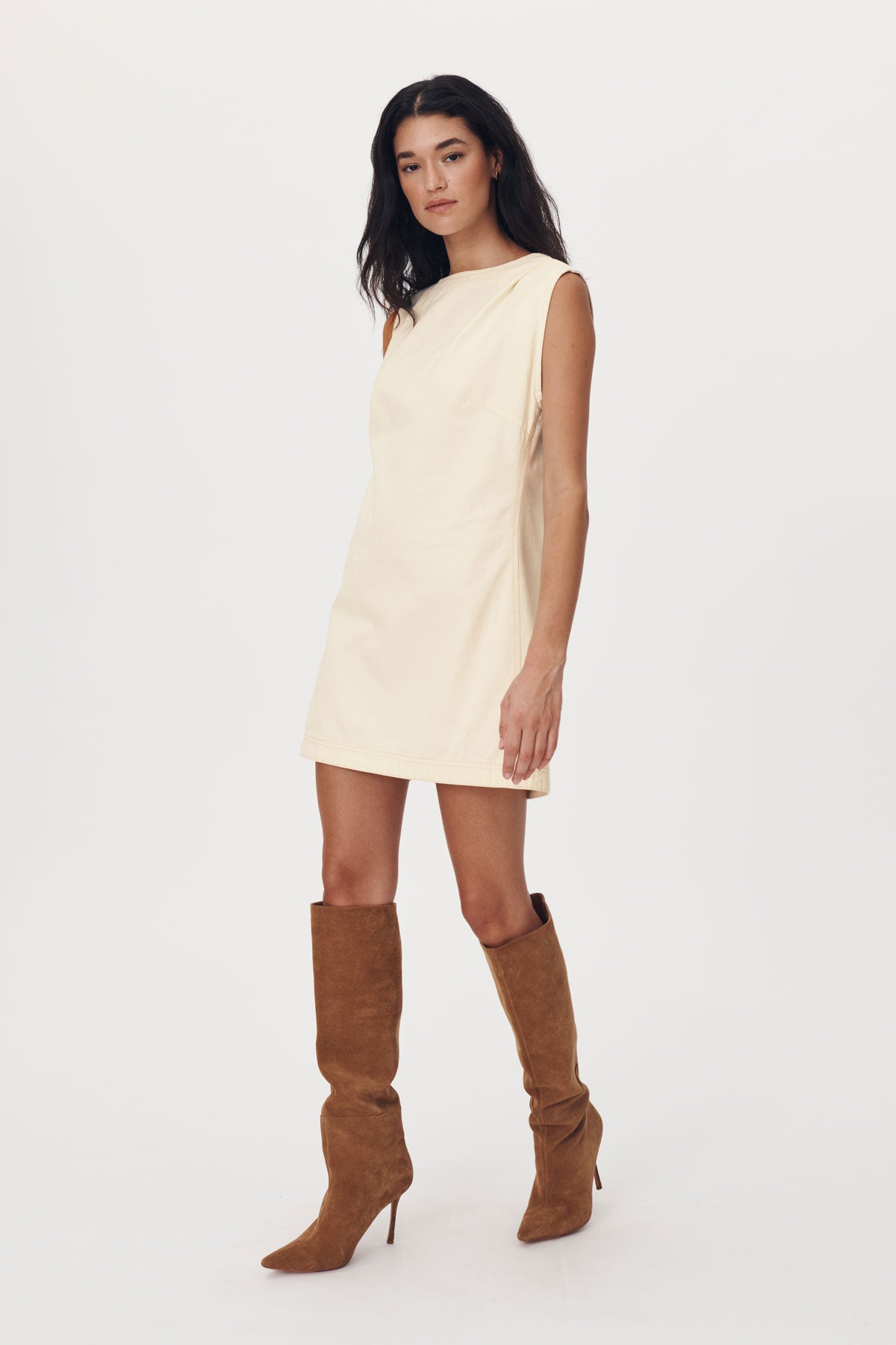 Bowe Denim Mini Dress