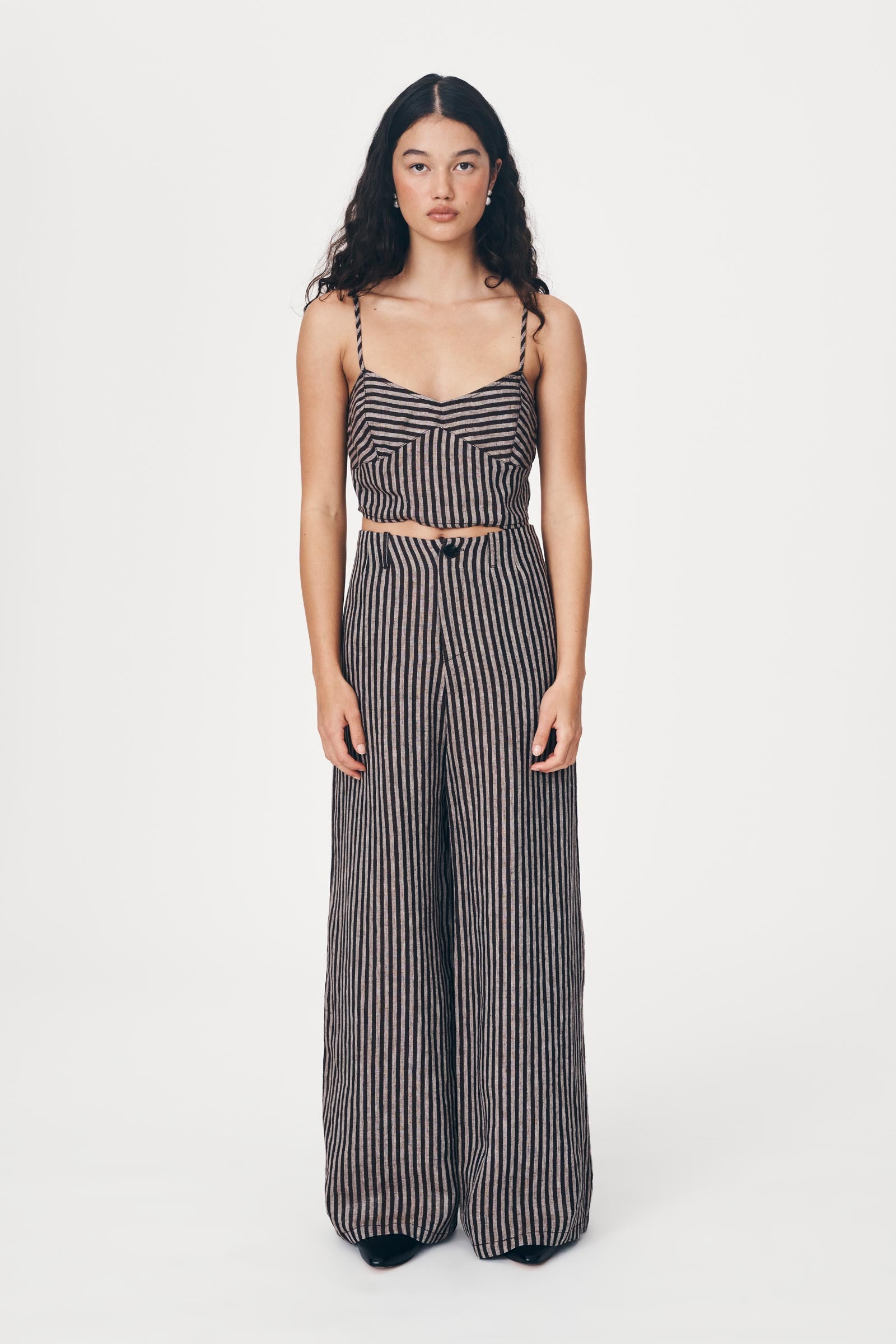 Carlotta Linen Wide Pants