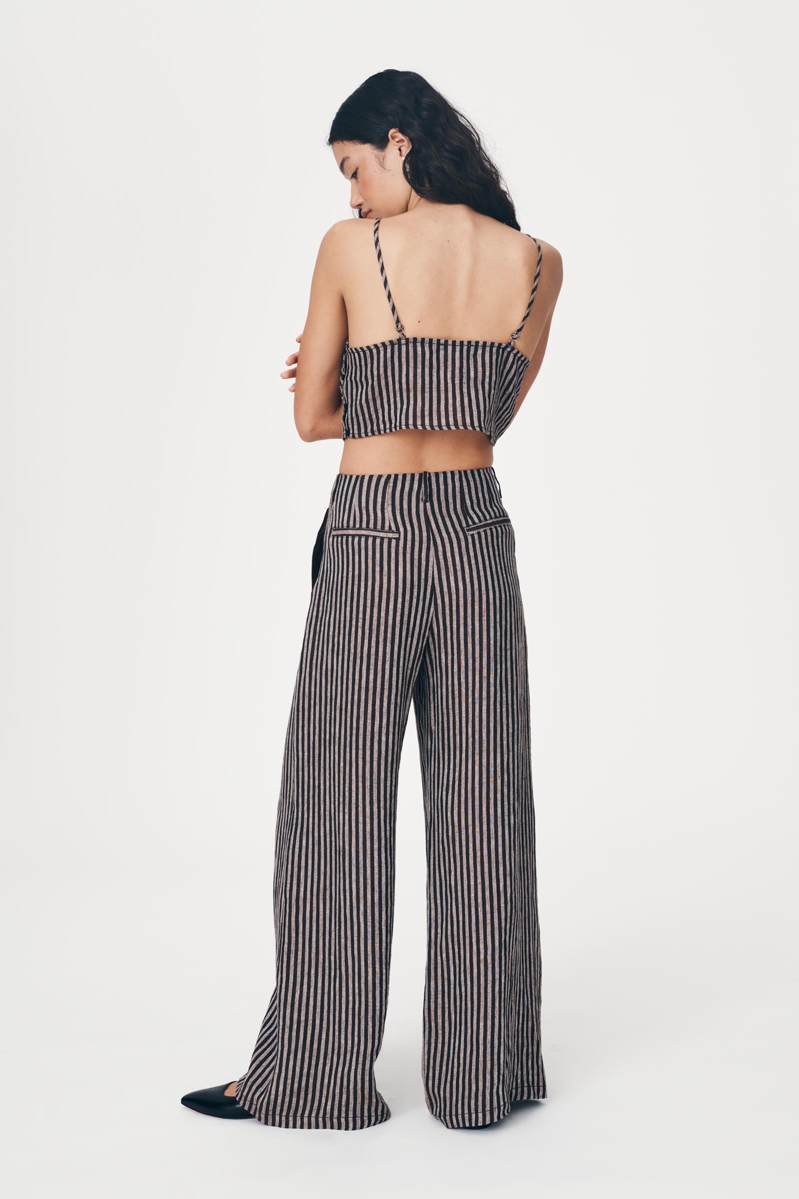 Carlotta Linen Wide Pants