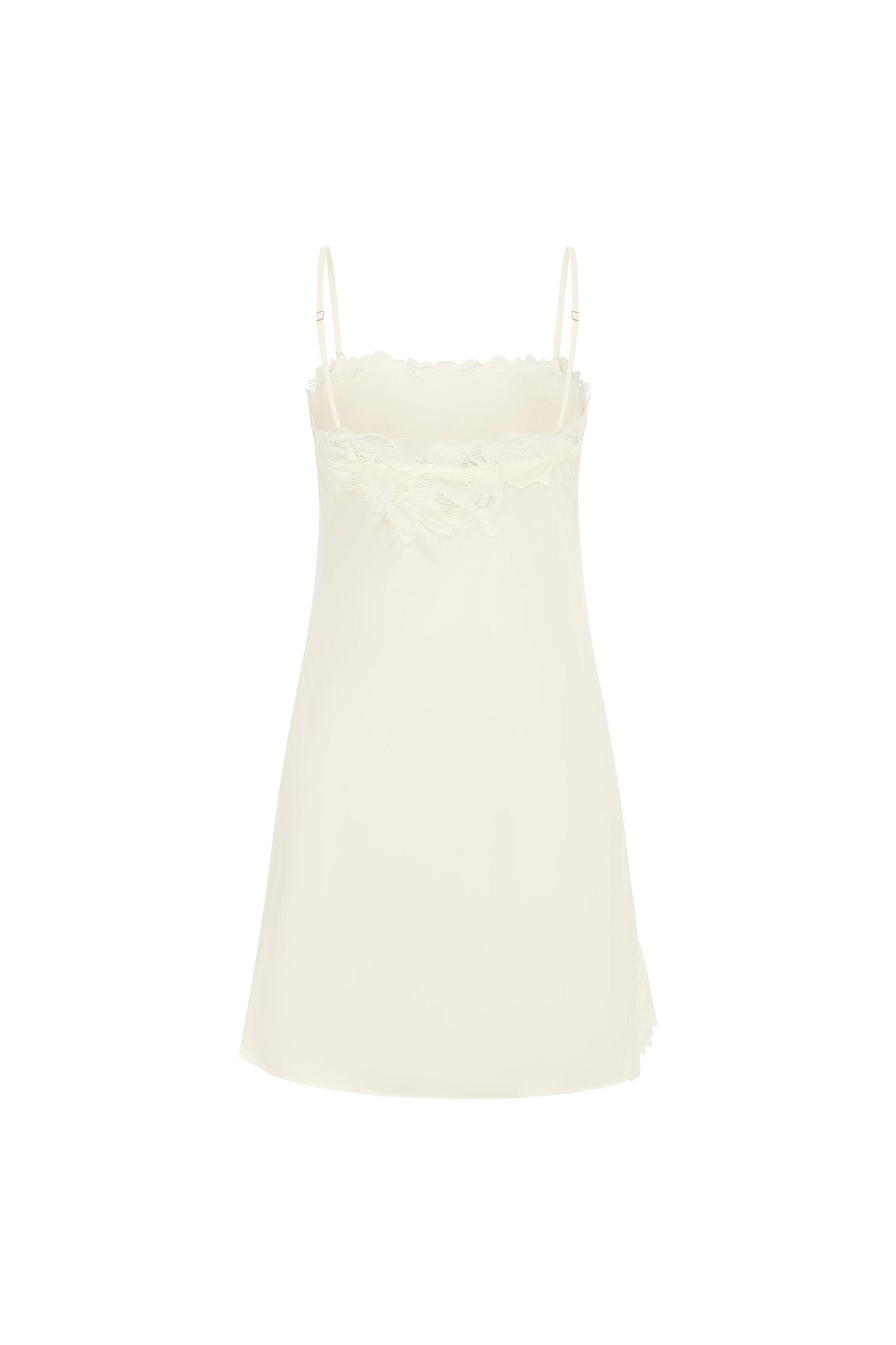 Claudia Silk Slip Mini Dress