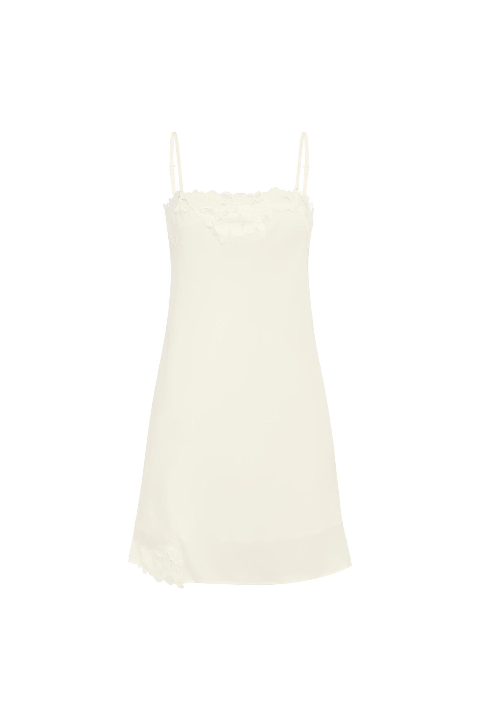 Claudia Silk Slip Mini Dress