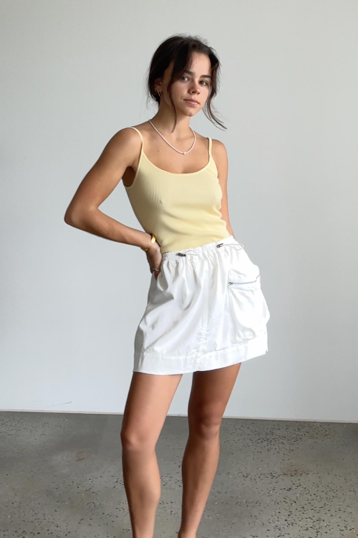 Drew Cargo Mini Skirt