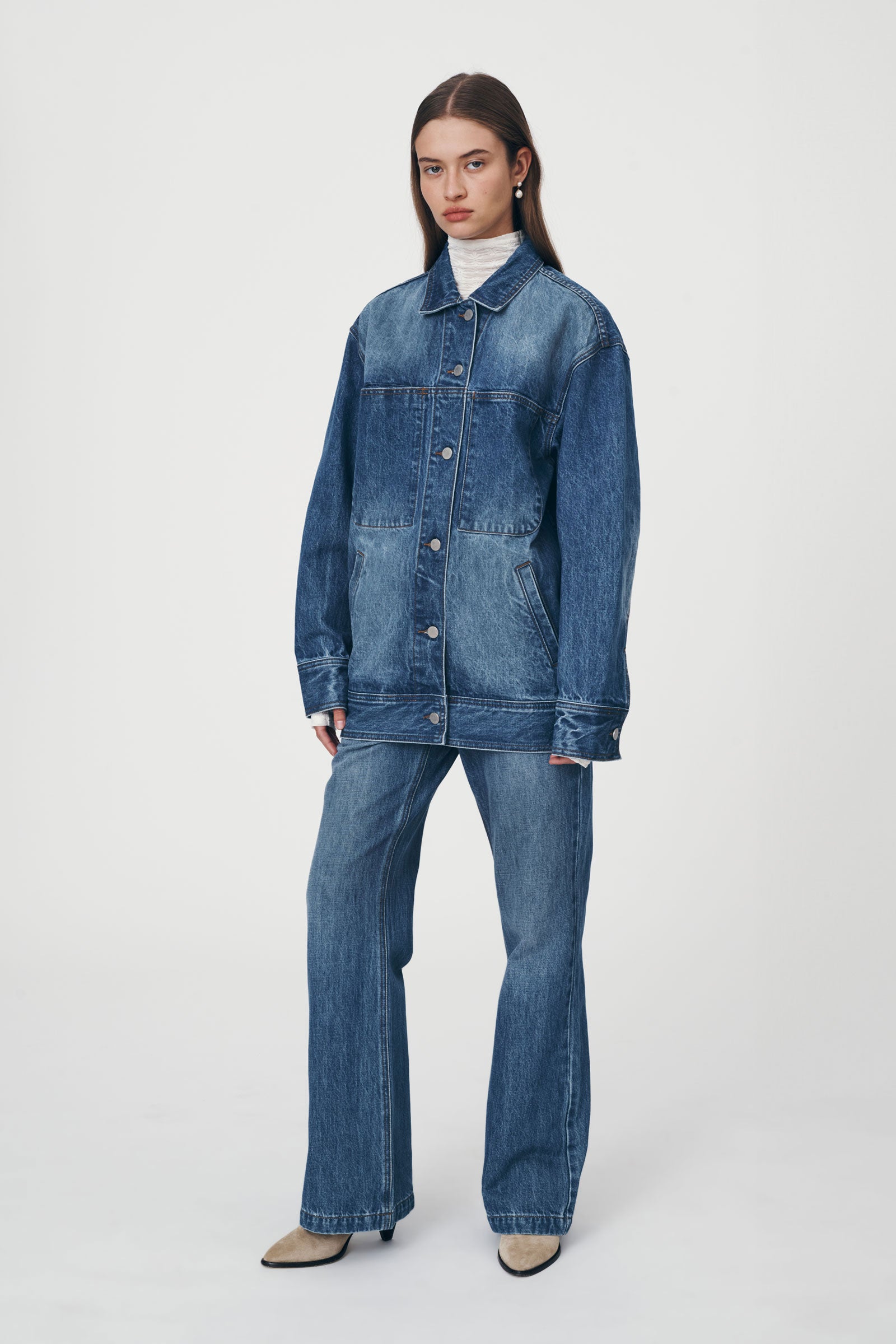 Iko Relaxed Denim Jacket