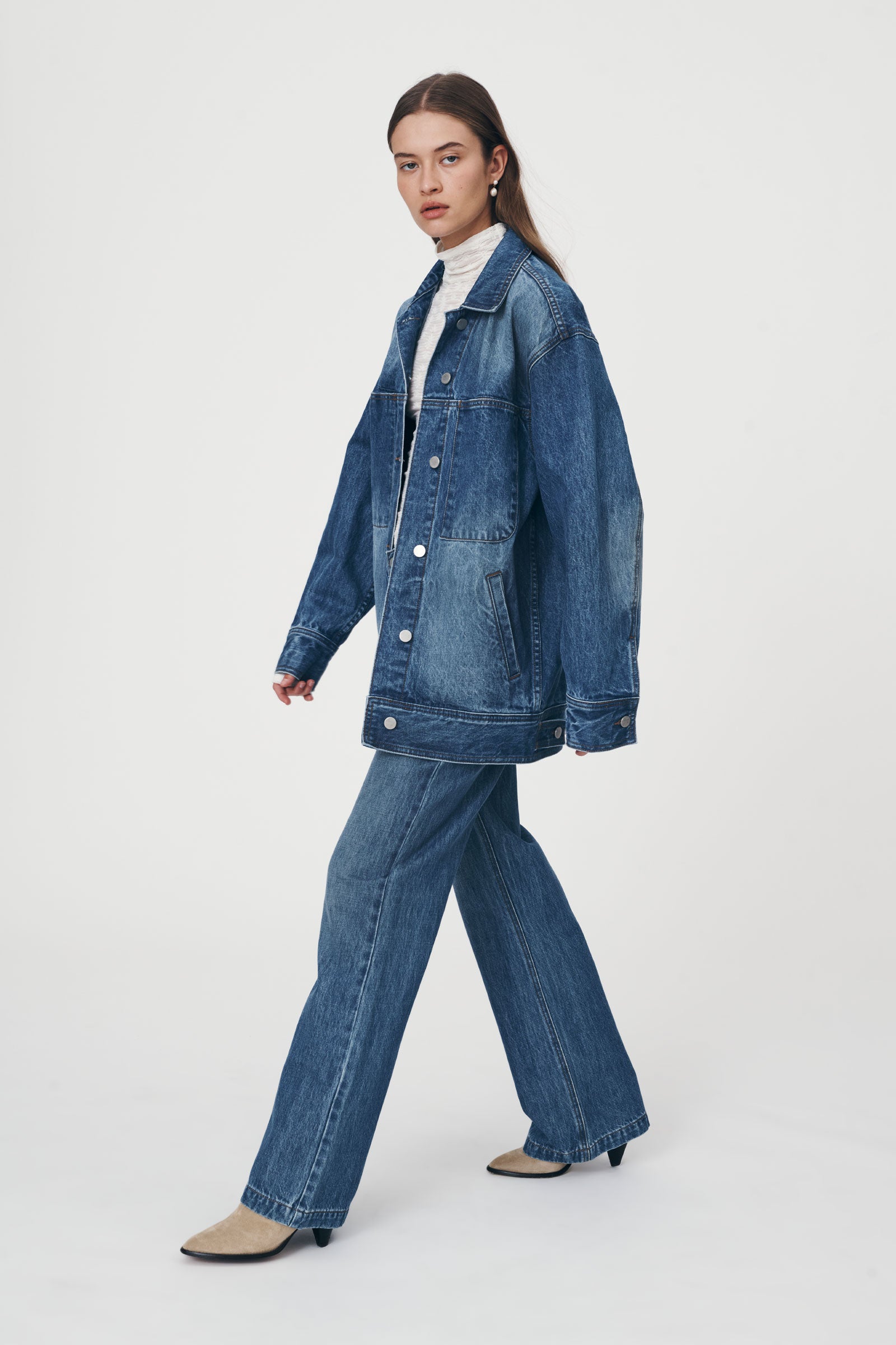 Iko Relaxed Denim Jacket