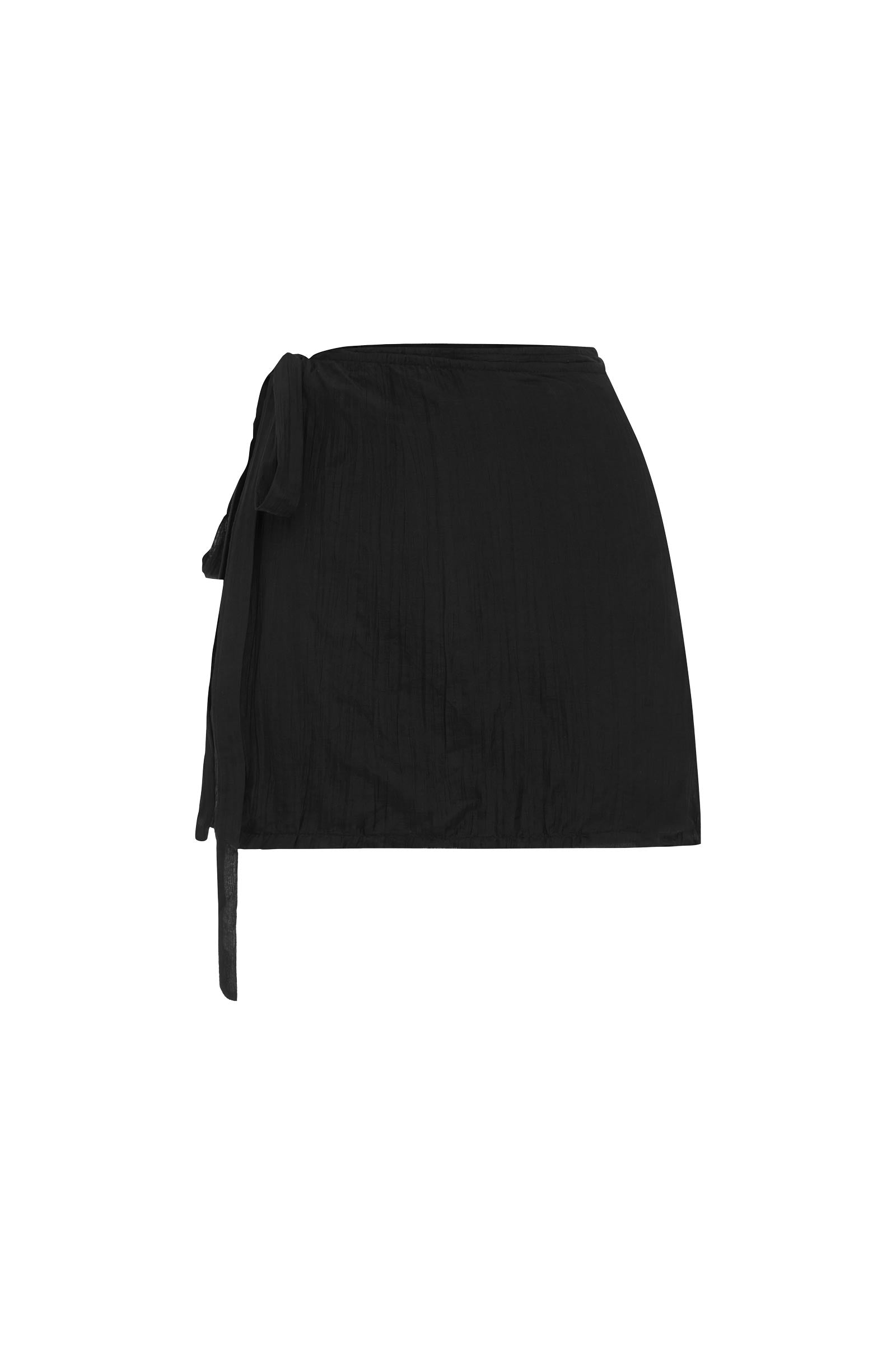 Jole Silk Mini Wrap Skirt