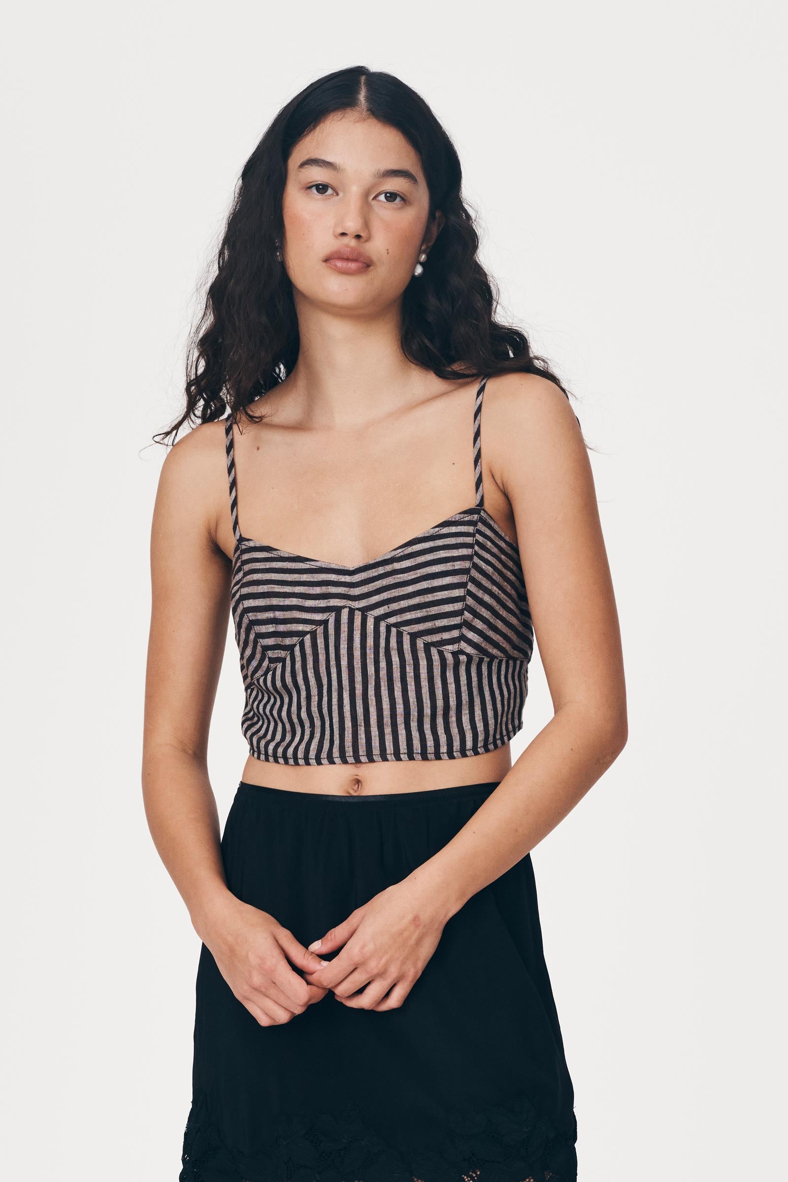 Loam Bustier Crop