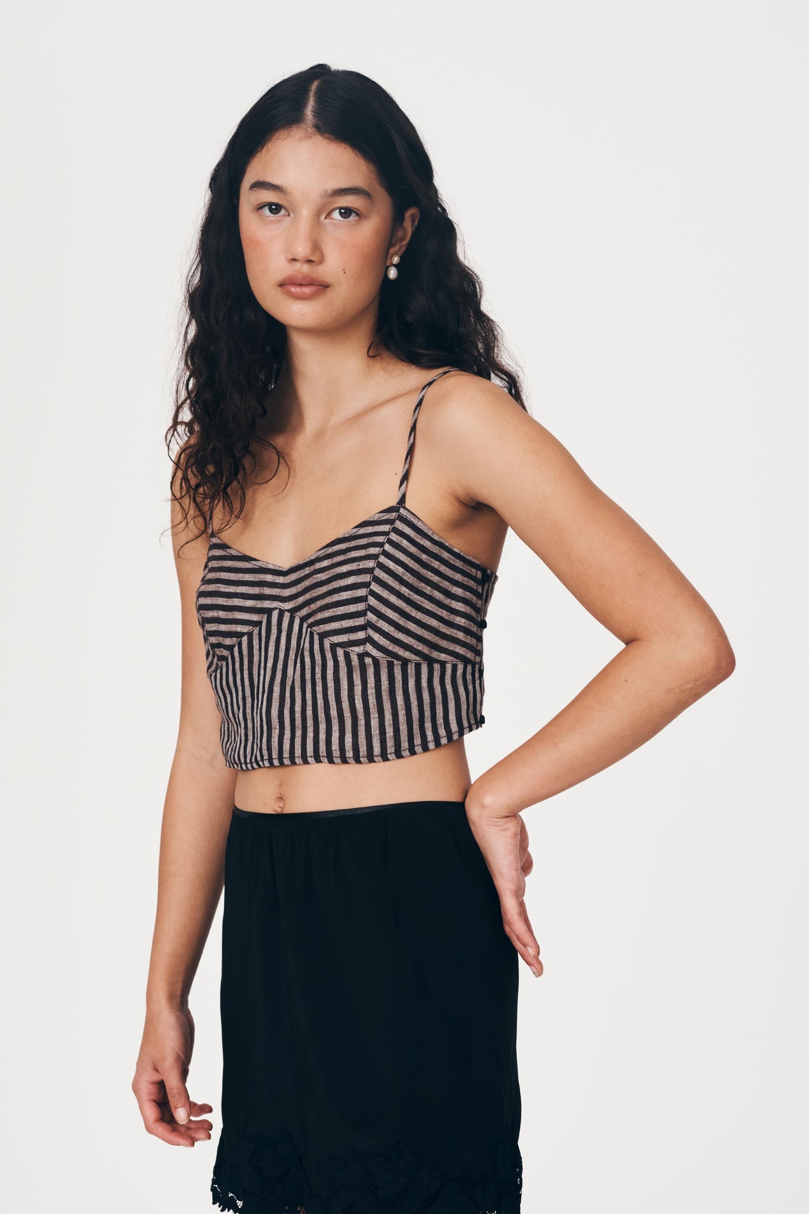 Loam Bustier Crop