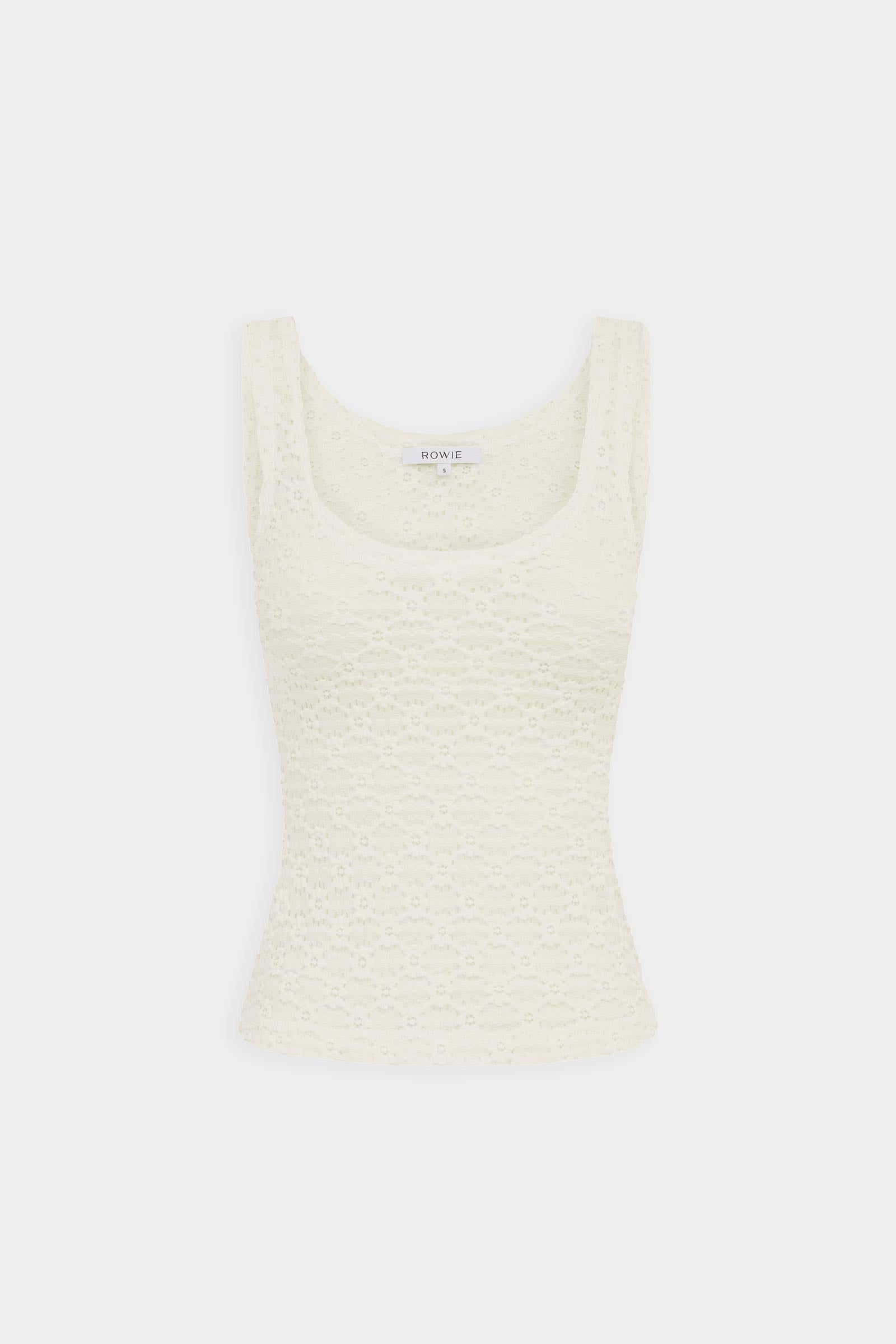 Magna Daisy Lace Tank