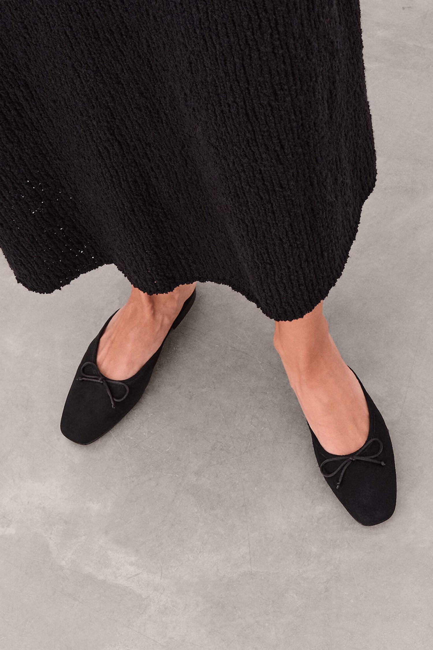 Malva Suede Ballet Mule