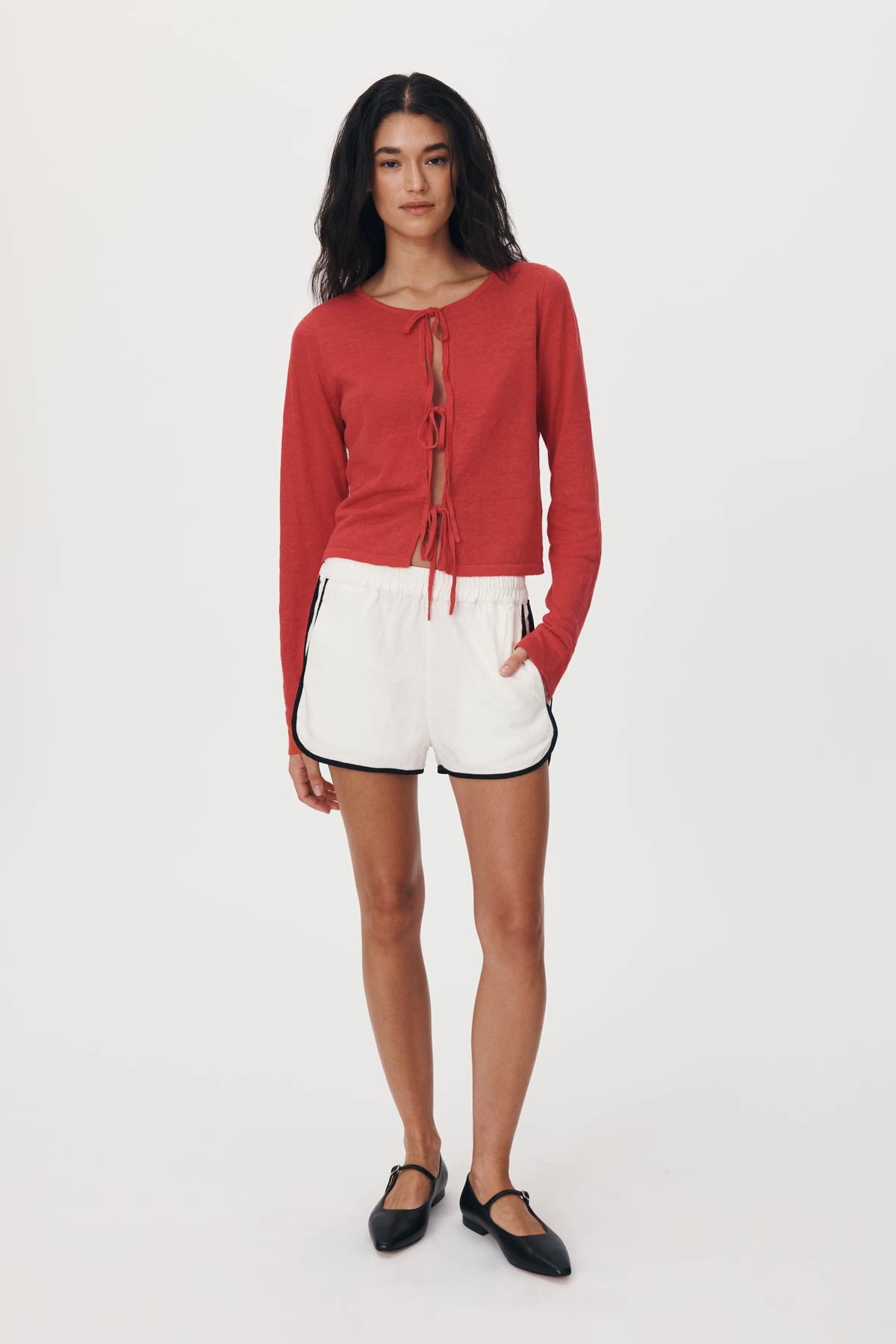 Marcia Bow Cardigan Top