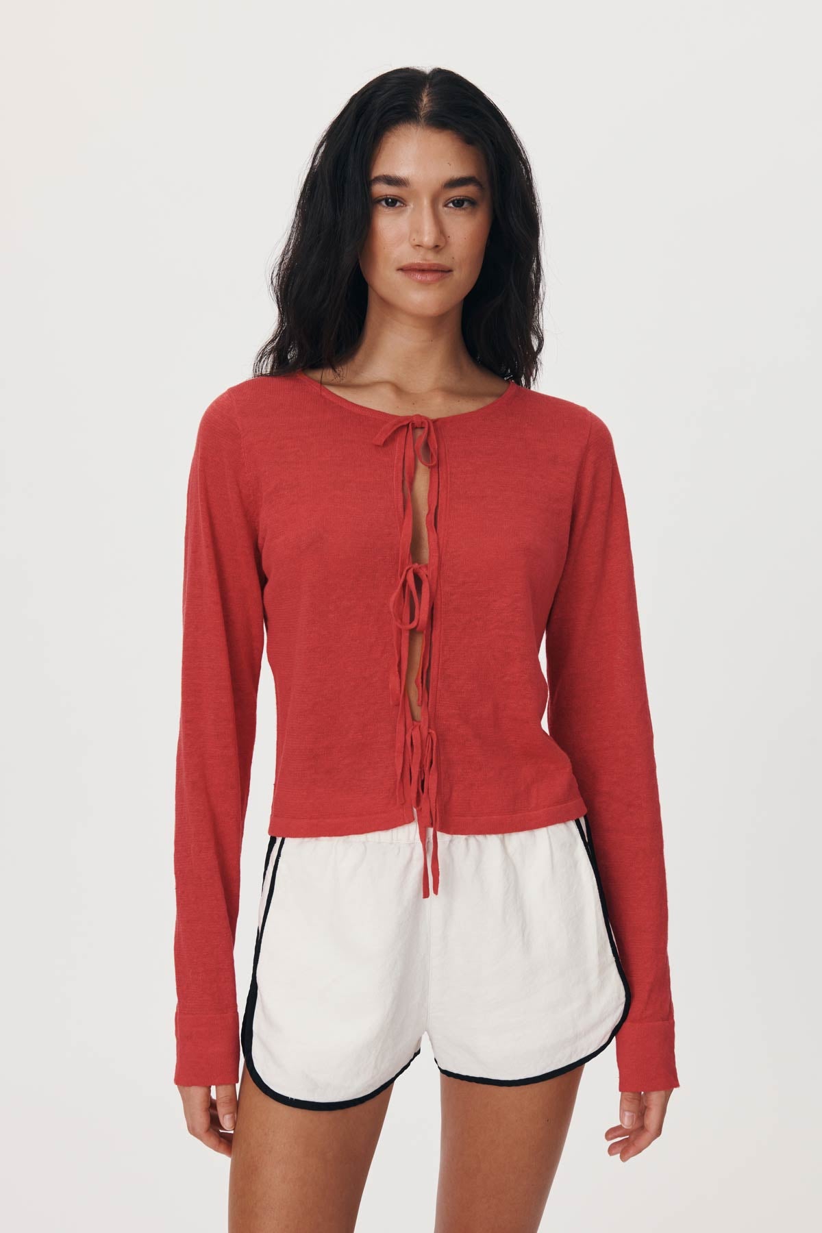 Marcia Bow Cardigan Top