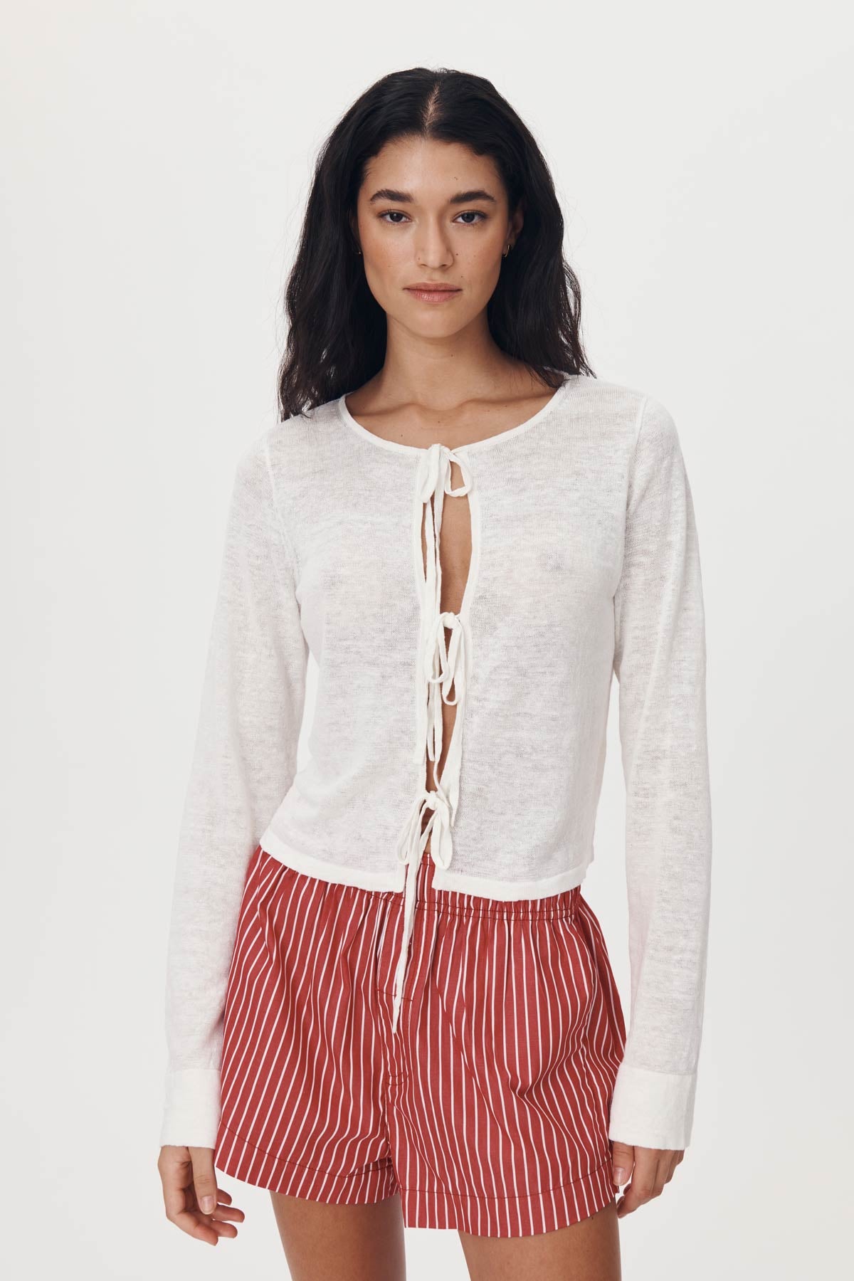 Marcia Bow Cardigan Top