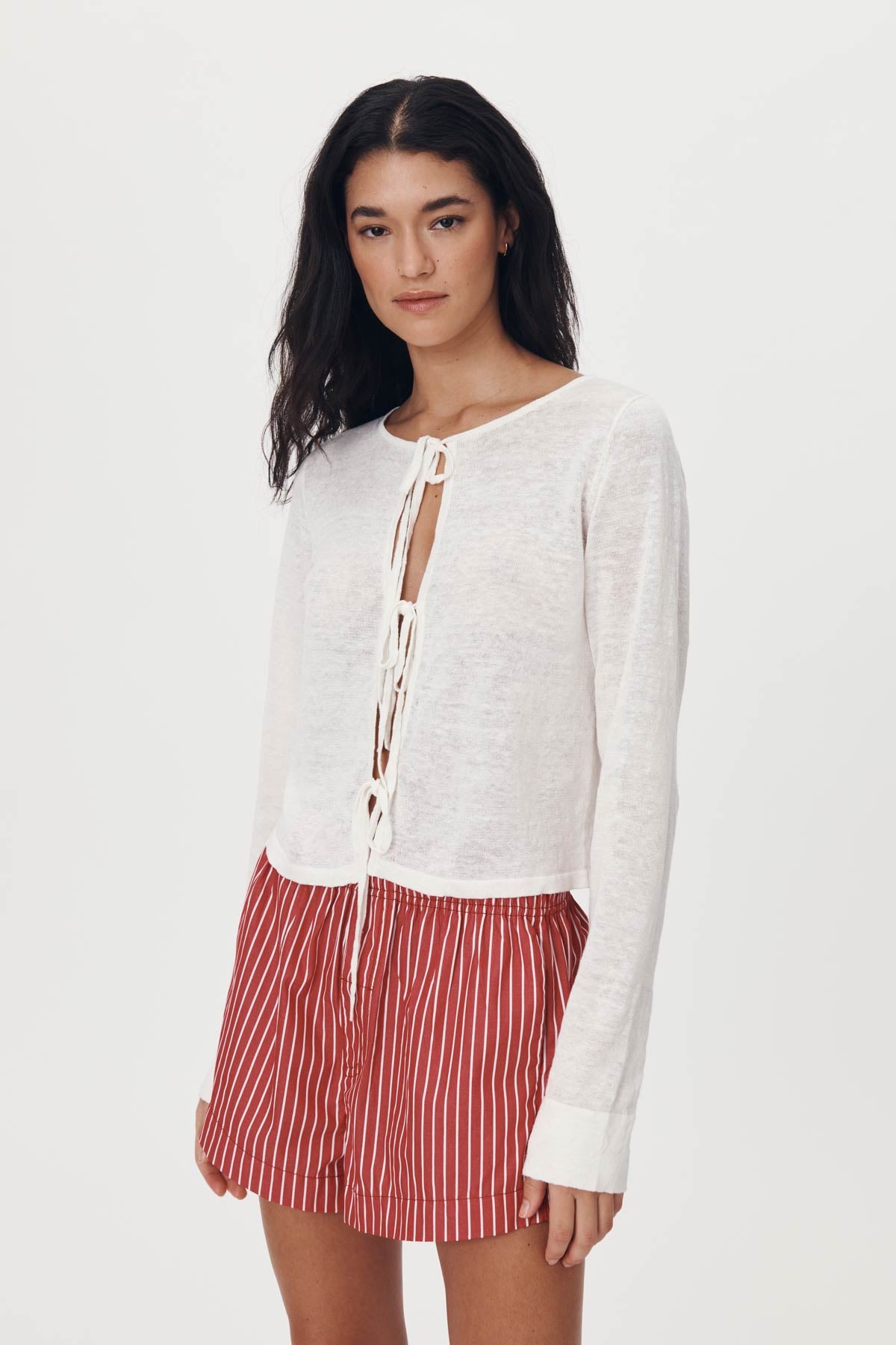 Marcia Bow Cardigan Top