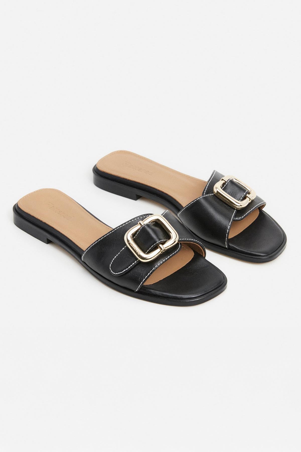 Mimi Leather Slide