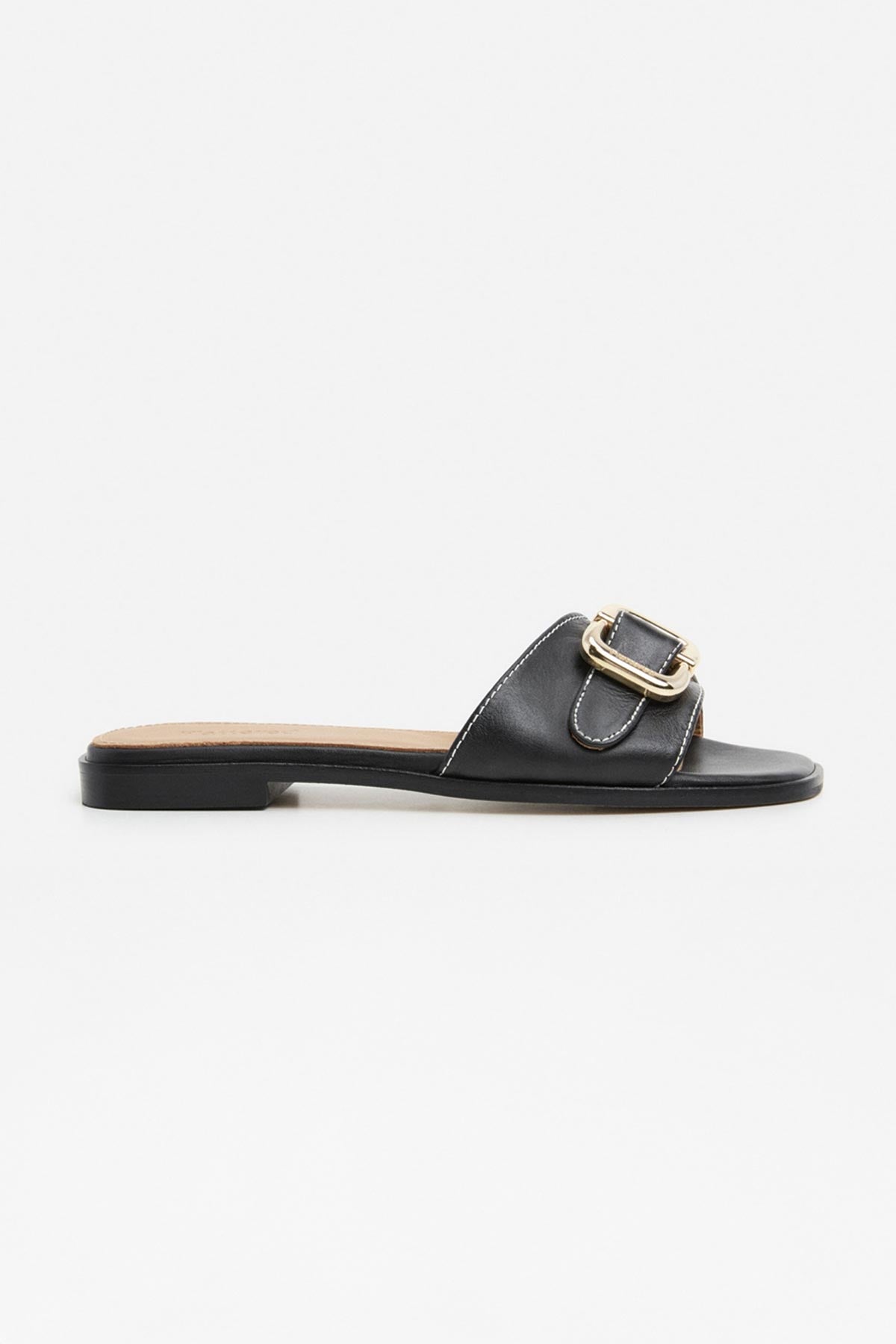 Mimi Leather Slide