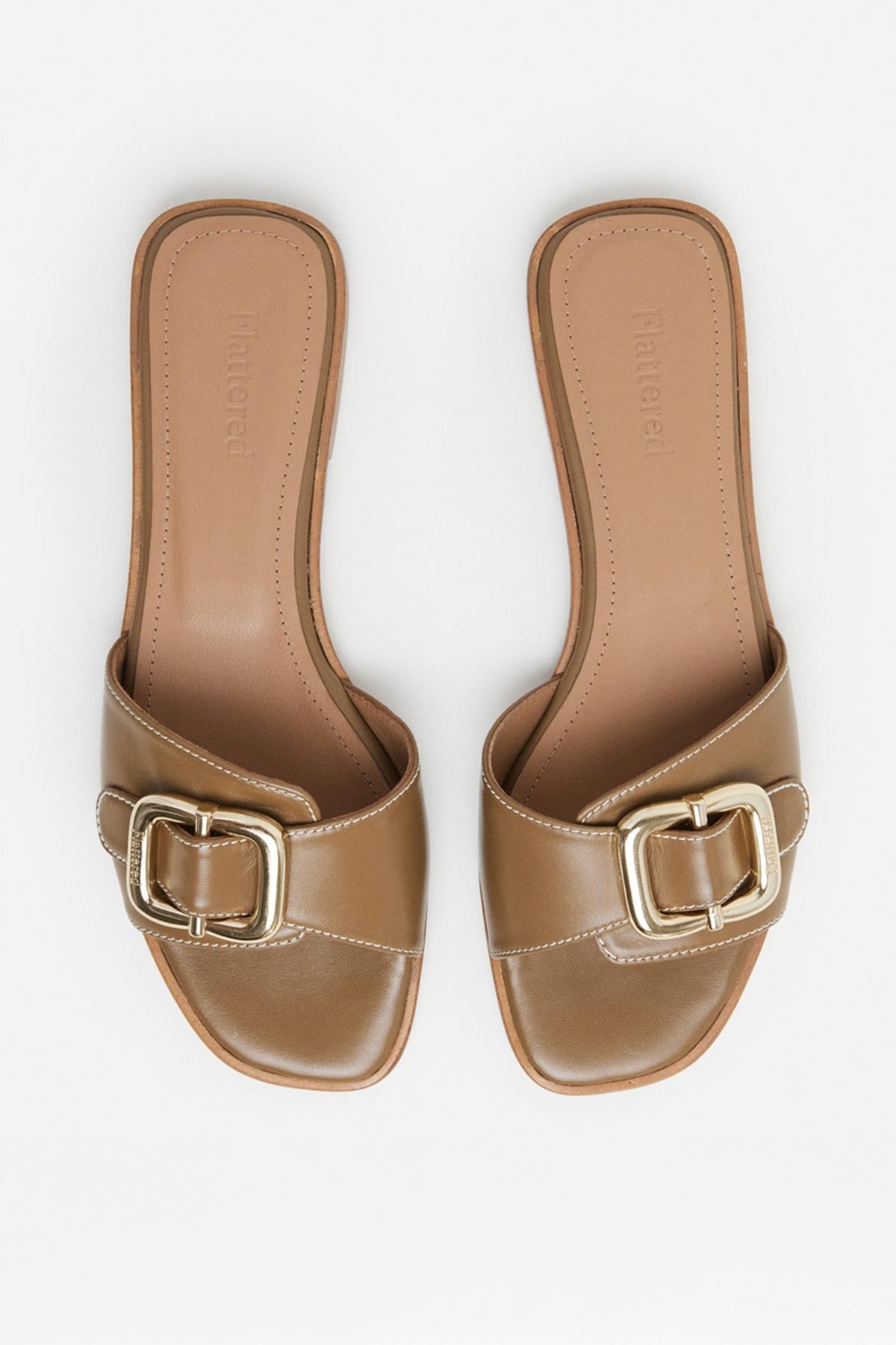 Mimi Leather Slide