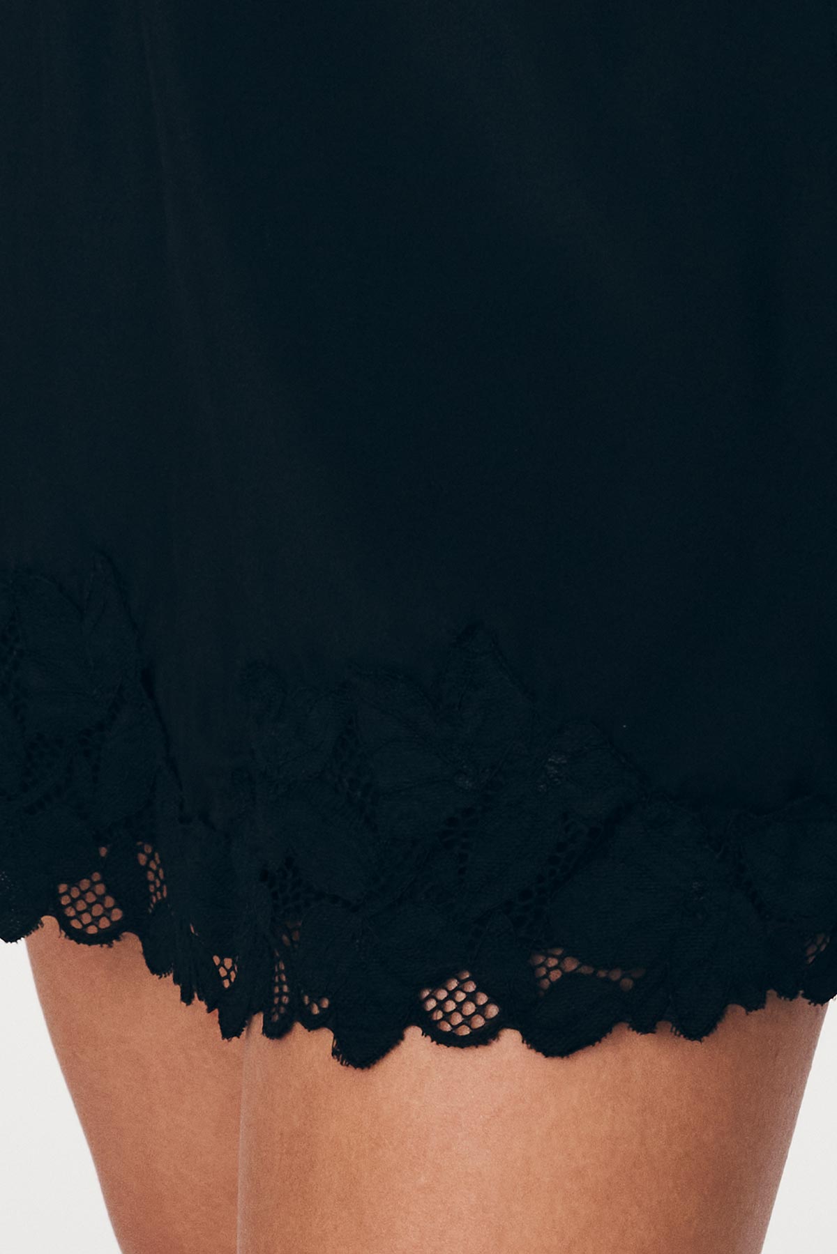 Mina Silk Mini Skirt