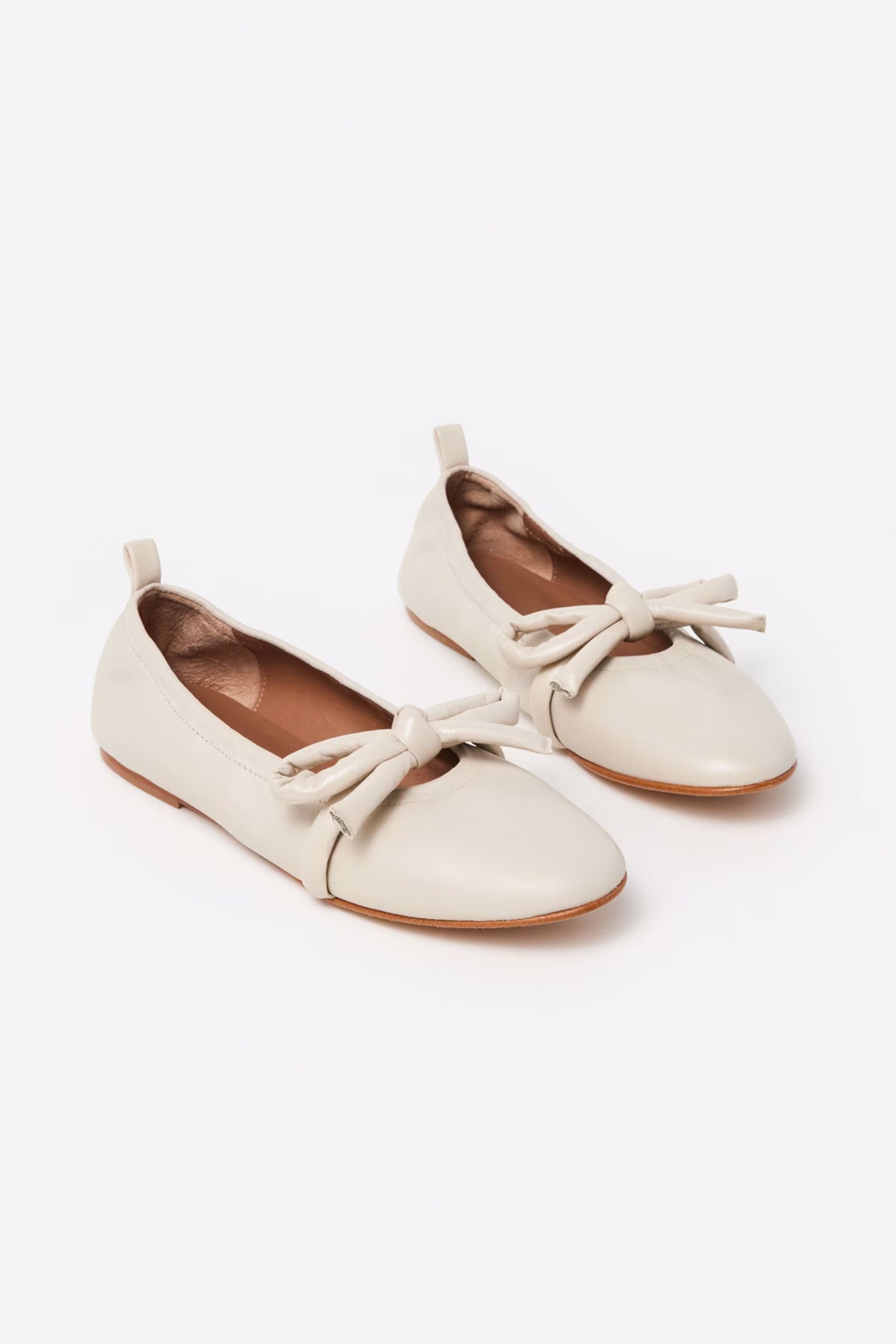 Polly Leather Ballet Flat