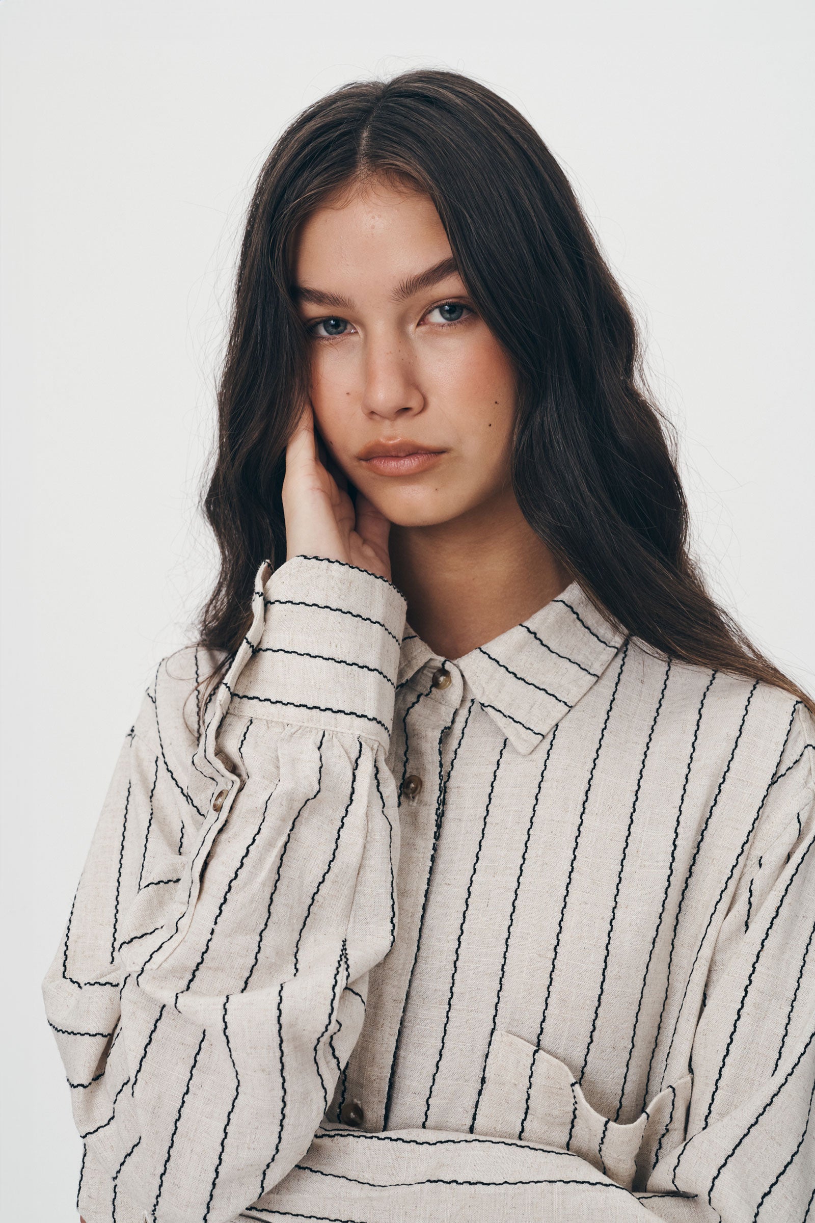 Ramona Linen Long Sleeve Shirt