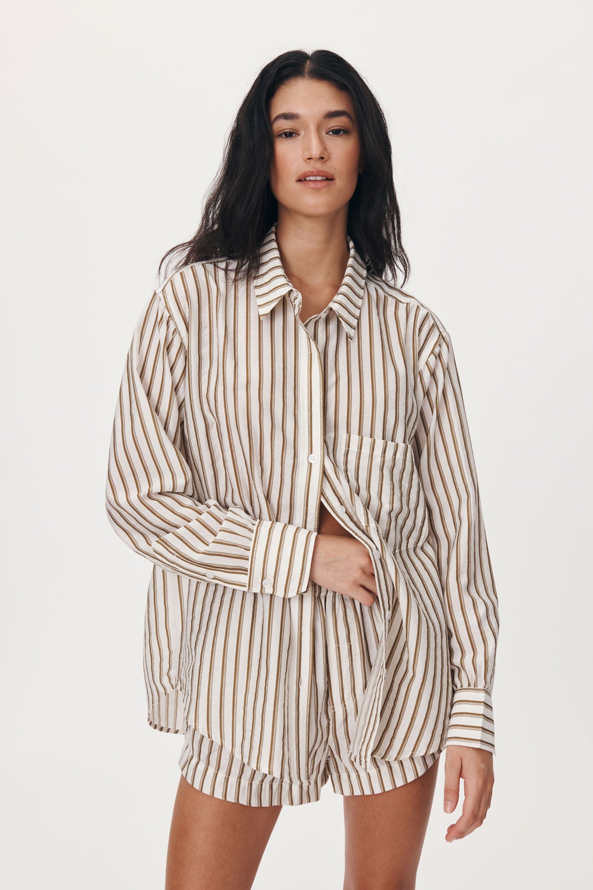 Ramona Stripe Long Sleeve Shirt