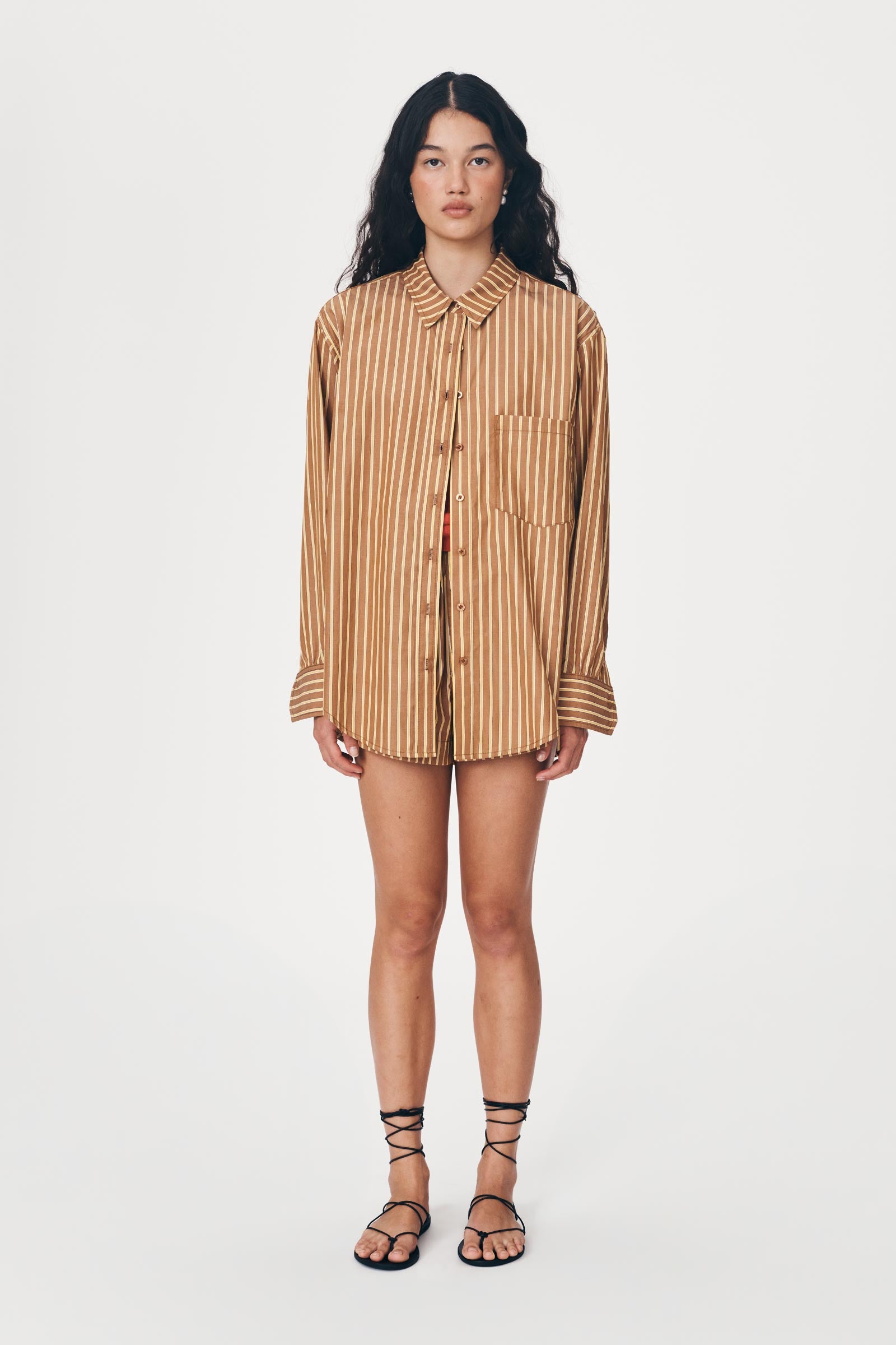 Ramona Stripe Long Sleeve Shirt